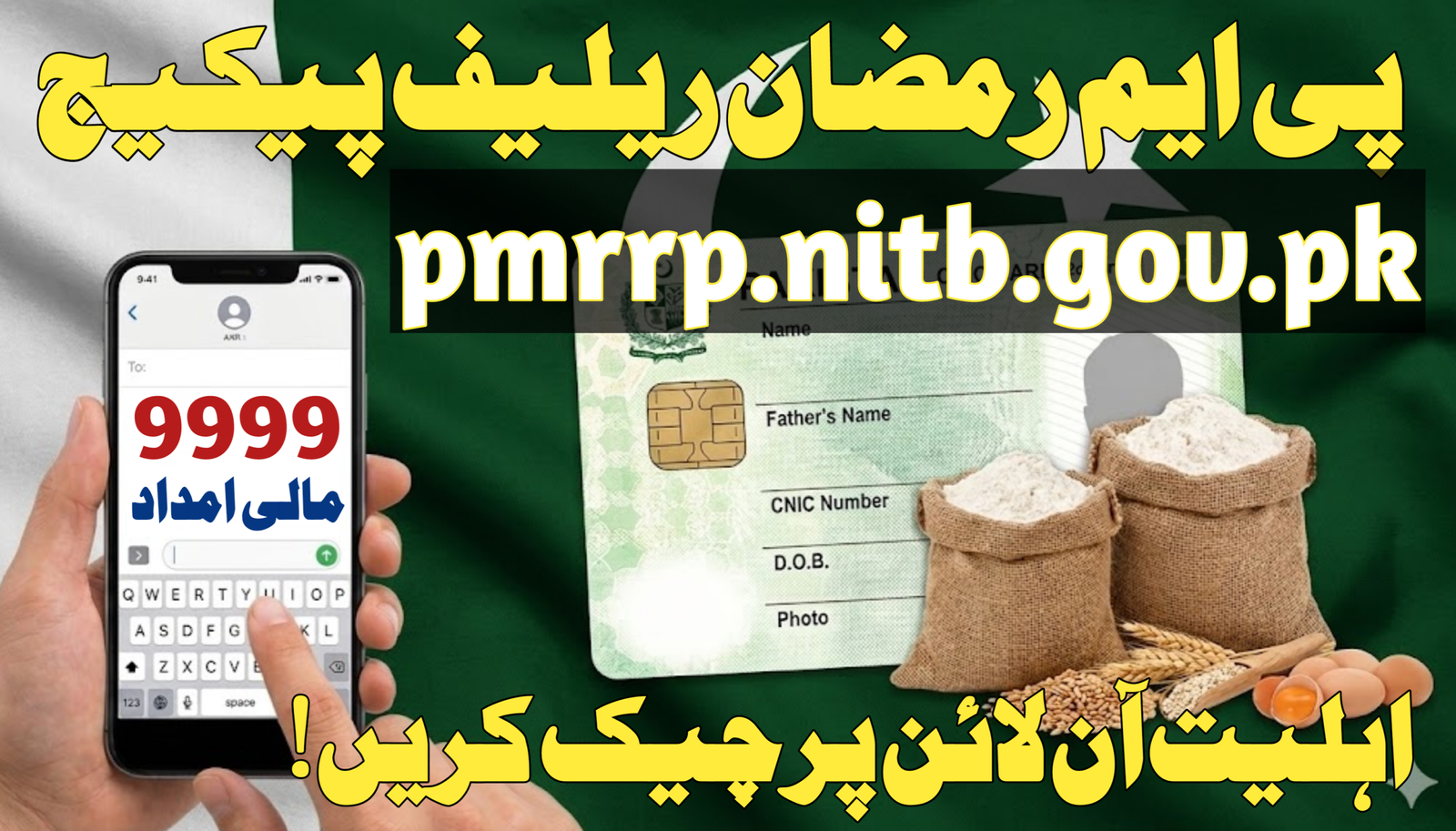 Check Eligibility Online at pmrrp.nitb.gov.pk